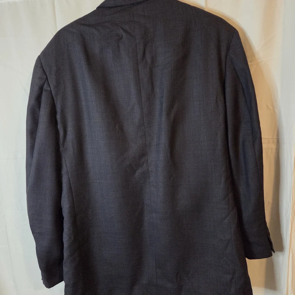 Oscar de la Renta Dark Gray Men's 3 Button Wool Sport Coat Size 42S